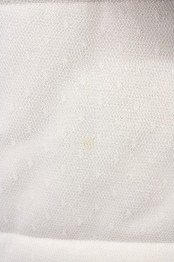 画像3: LIZ LISA / ドットチュール重ねショートコート  白 T-25-04-20-011-LO-CO-SA-ZI (3)