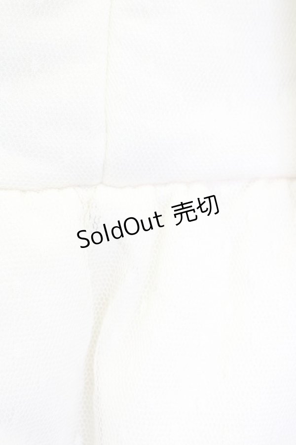 画像4: LIZ LISA / ドットチュール重ねショートコート  白 T-25-04-20-011-LO-CO-SA-ZI (4)
