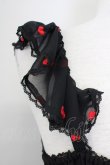 画像3: Angelic Pretty / Petit Heartジャンパースカート  黒ｘ赤 T-25-04-20-002-AP-OP-SA-ZI (3)