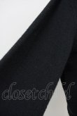 画像7: m petit by misako / ローズ刺繍ニットカーディガン  黒 T-25-04-21-017-LO-TO-SA-ZI (7)