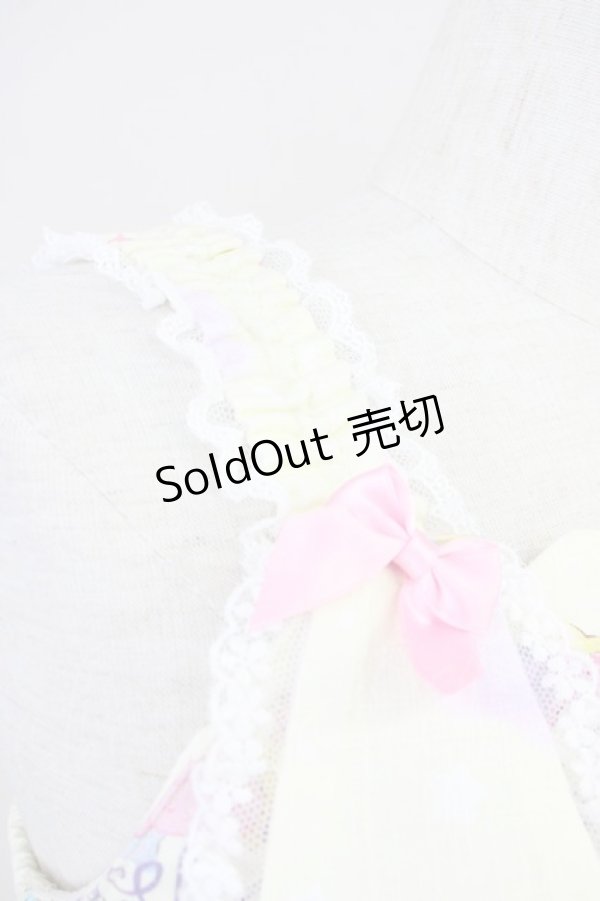 画像3: BABY,THE STARS SHINE BRIGHT / くみゃちゃんのKiraKira Sweets Halloween柄ジャンパースカートII  レモン T-25-04-21-019-BA-OP-SA-ZI (3)