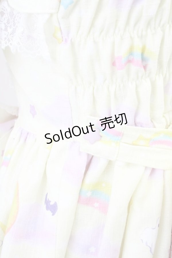 画像9: BABY,THE STARS SHINE BRIGHT / くみゃちゃんのKiraKira Sweets Halloween柄ジャンパースカートII  レモン T-25-04-21-019-BA-OP-SA-ZI (9)