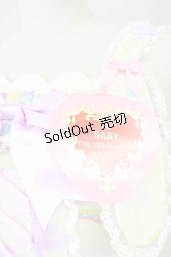 画像10: BABY,THE STARS SHINE BRIGHT / くみゃちゃんのKiraKira Sweets Halloween柄ジャンパースカートII  レモン T-25-04-21-019-BA-OP-SA-ZI (10)