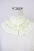 画像1: La poesie de camelia / Miss Cocoレースチョーカー  生成り T-25-04-21-024-LO-AC-SA-ZI (1)