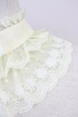 画像4: La poesie de camelia / Miss Cocoレースチョーカー  生成り T-25-04-21-024-LO-AC-SA-ZI (4)