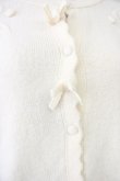画像4: m petit by misako / ローズ刺繍ニットカーディガン 3L アイボリー T-25-04-21-005-LO-TO-SA-ZI (4)