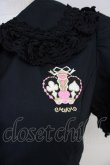 画像4: MAM MAXICIMAM / マジカルクラウン刺繍ブラウス  黒 T-25-04-21-015-LO-BL-SA-ZI (4)