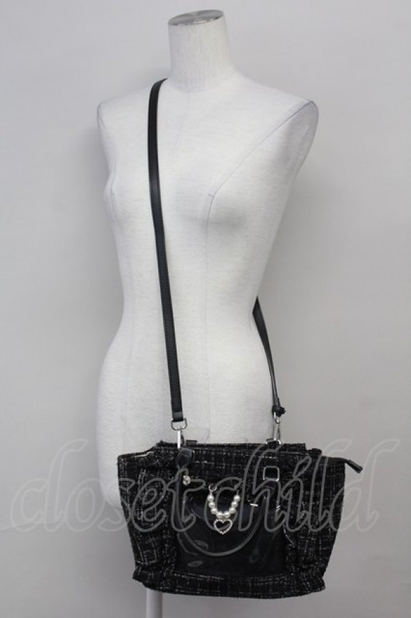 画像1: Ank Rouge / 確定ファンサのおまじないBAG  黒 T-25-04-23-023-CA-BG-SA-ZT (1)