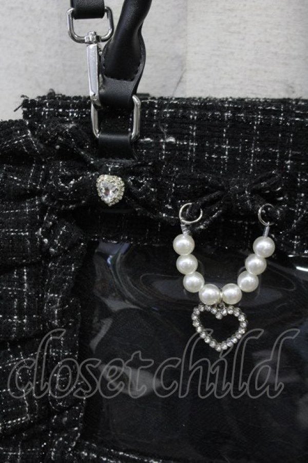 画像2: Ank Rouge / 確定ファンサのおまじないBAG  黒 T-25-04-23-023-CA-BG-SA-ZT (2)