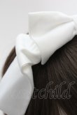 画像3: LOLITAその他(お買取対象外) / リボンカチューシャ  白Ｘグレー T-25-04-23-029-LO-AC-SA-ZT (3)