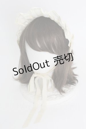 画像: BABY,THE STARS SHINE BRIGHT / フリルレースヘッドドレス  生成り T-25-04-23-031-BA-AC-SA-ZI
