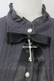 画像4: Amavel / クロス刺繍ワンピース  黒Ｘ白 T-25-04-23-008-CA-OP-SA-ZT (4)