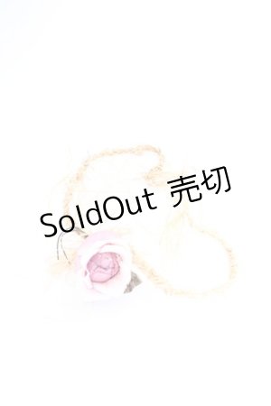 画像: WONDERFUL WORLD / バラ付きアームコサージュ  ピンク T-25-04-25-003-LO-ZA-SA-ZT