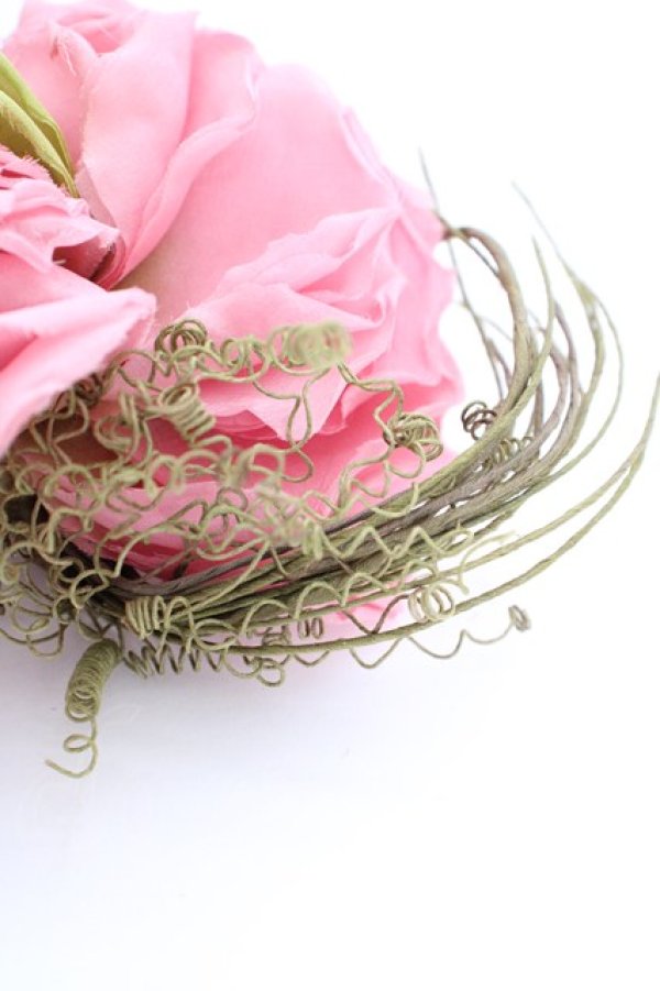 画像4: PINK HOUSE / フラワーリースコサージュ  ピンク T-25-04-25-006-LO-ZA-SA-ZT323 (4)