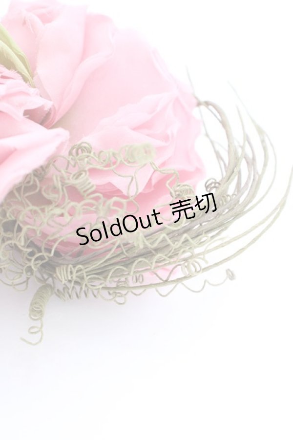 画像4: 【SALE】PINK HOUSE / フラワーリースコサージュ  ピンク T-25-04-25-006-LO-ZA-SA-ZT323 (4)