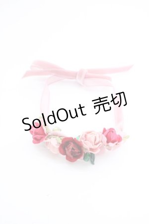 画像: WONDERFUL WORLD / ミニバラブレスレット  ピンク T-25-04-25-008-LO-ZA-SA-ZT