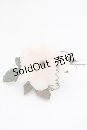 画像: WONDERFUL WORLD / アサガオコサージュ  ピンク T-25-04-25-009-LO-ZA-SA-ZT