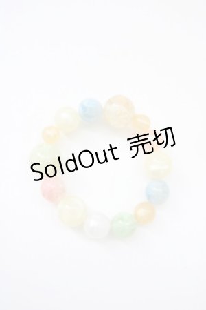 画像: WONDERFUL WORLD / マルチカラーブレスレット  マルチカラー T-25-04-26-020-LO-ZA-SA-ZT