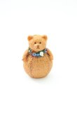 画像1: WONDERFUL WORLD / だるまクマピンズ  ブラウン T-25-04-26-023-LO-ZA-SA-ZT (1)