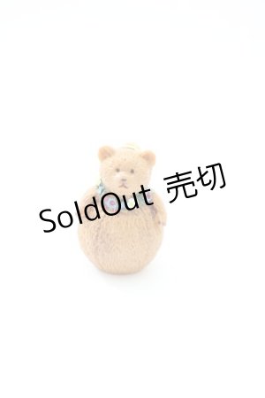 画像: WONDERFUL WORLD / だるまクマピンズ  ブラウン T-25-04-26-024-LO-ZA-SA-ZT