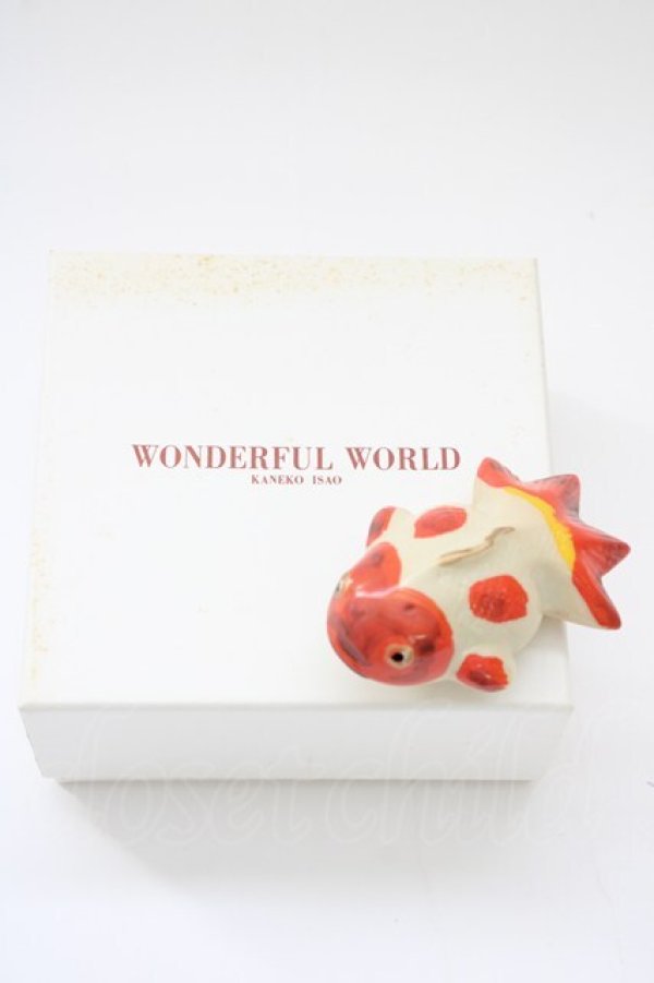 画像4: WONDERFUL WORLD / 金魚オブジェ  レッド T-25-04-26-025-LO-ZA-SA-ZT (4)
