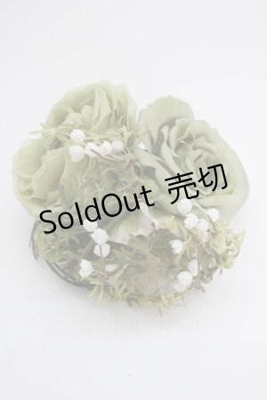 画像: WONDERFUL WORLD / 鈴蘭バラブーケコサージュ  グリーン T-25-04-26-006-LO-ZA-SA-ZT