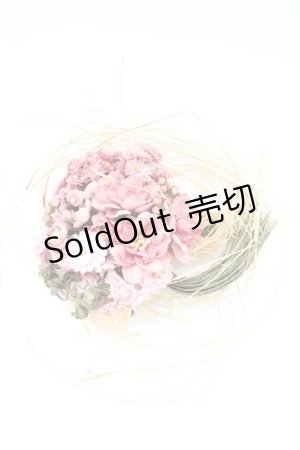 画像: PINK HOUSE / 藁付ブーケコサージュ  ピンク T-25-04-26-012-LO-ZA-SA-ZT