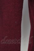 画像6: axes femme / ビジューデザインカットソー  ボルドー T-25-05-16-016-AX-TO-SA-ZI (6)