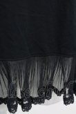 画像7: axes femme / ビジューストラップインナープルオーバー  黒 T-25-05-16-018-AX-TO-SA-ZT (7)