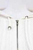 画像3: axes femme / はしごレースパーカー  アイボリー T-25-05-16-028-AX-TO-SA-ZT (3)
