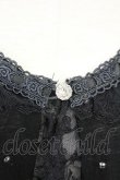 画像4: axes femme / Disneyトランプ刺繍ボレロ  黒Ｘ白 T-25-05-16-033-AX-TO-SA-ZT (4)