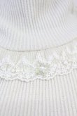 画像4: axes femme / ハイネックニットトップス  アイボリー T-25-05-16-007-AX-TO-SA-ZT (4)