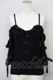 画像1: Ank Rouge / オフショルテレコトップス M ブラック T-25-05-18-008-CA-TO-SA-ZT (1)