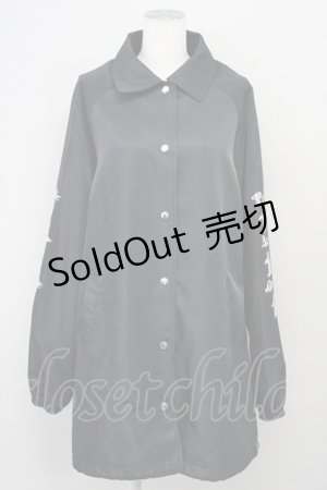 画像: 【SALE】Jamie エーエヌケー / コーチジャケット M ブラック T-25-05-18-009-LO-JA-SA-ZT260
