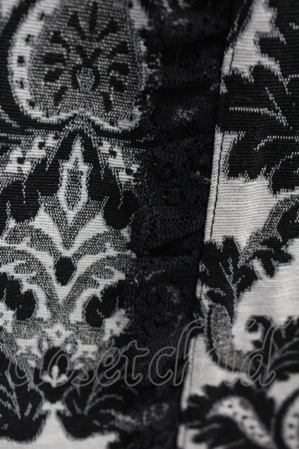 画像3: Ank Rouge / レースツイードスカート M ブラック T-25-05-23-017-CA-SK-SA-ZT094 (3)