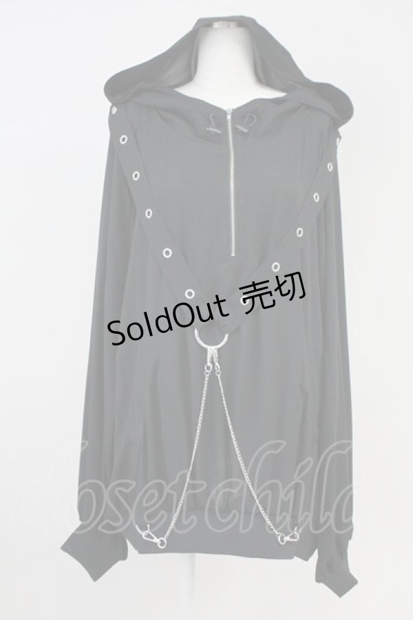 画像1: 【SALE】Jamie エーエヌケー / ハーネススキーム M ブラック T-25-05-23-004-LO-TO-SA-ZT370 (1)