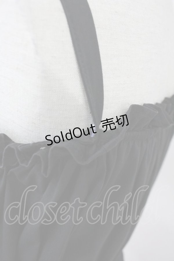 画像7: 【SALE】Ank Rouge / パールリボンティアードロングワンピース M ブラック T-25-05-23-013-CA-OP-SA-ZT094 (7)