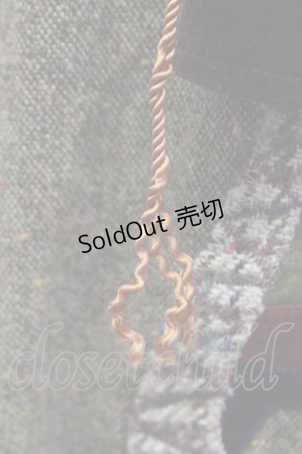 画像9: Jane Marple / ピノキオアップリケスカート M ブラウン T-25-06-06-026-JM-SK-SA-ZT435 (9)