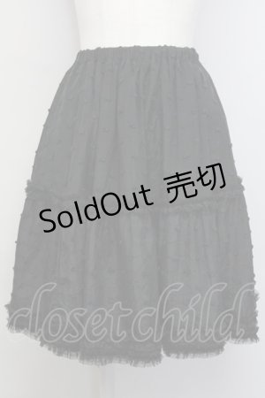 画像: Shirley Temple / ドット&チュールスカート 160 ブラック T-25-06-06-028-ET-SK-SA-ZT350