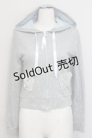 画像: MILK / シェルパーカー  グレー T-25-06-06-012-ML-TO-SA-ZT129