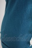 画像5: Jane Marple / フロントレースカットカーディガン  青Ｘ白 T-25-06-09-016-JM-TO-SA-ZT019 (5)