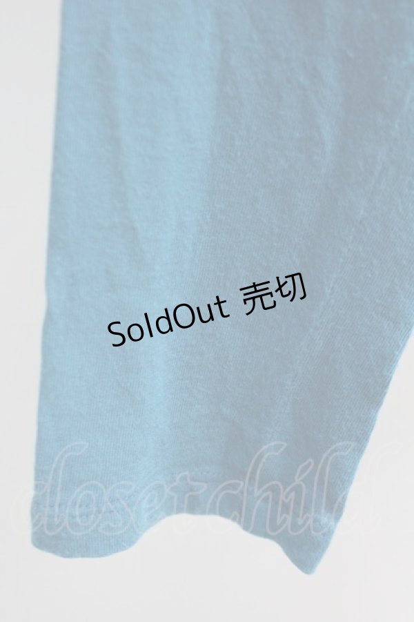 画像6: Jane Marple / フロントレースカットカーディガン  青Ｘ白 T-25-06-09-016-JM-TO-SA-ZT019 (6)