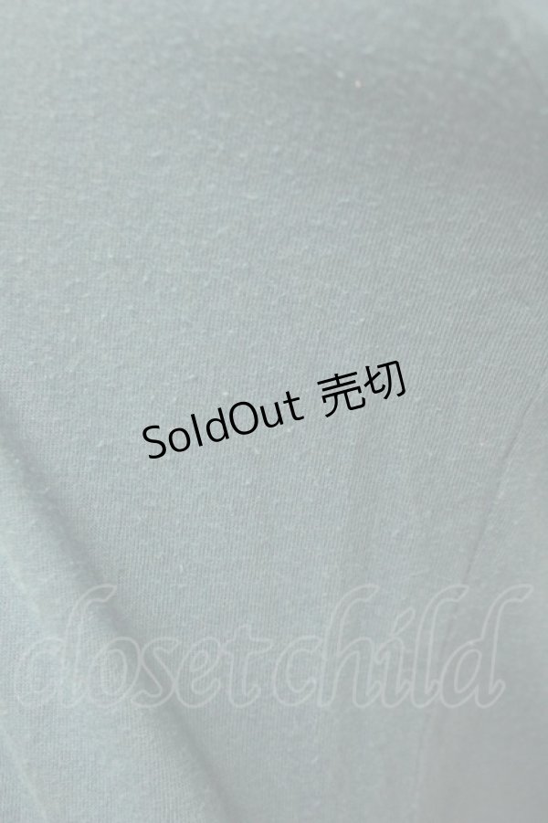 画像8: Jane Marple / フロントレースカットカーディガン  青Ｘ白 T-25-06-09-016-JM-TO-SA-ZT019 (8)