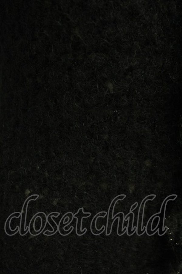 画像5: Emily Temple cute / フリルニットカーディガン  黒 T-25-06-09-020-ET-TO-SA-ZT019 (5)