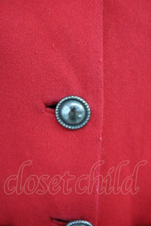 画像5: Jane Marple / フレアコート  赤 T-25-06-09-002-JM-CO-SA-ZT-C003 (5)