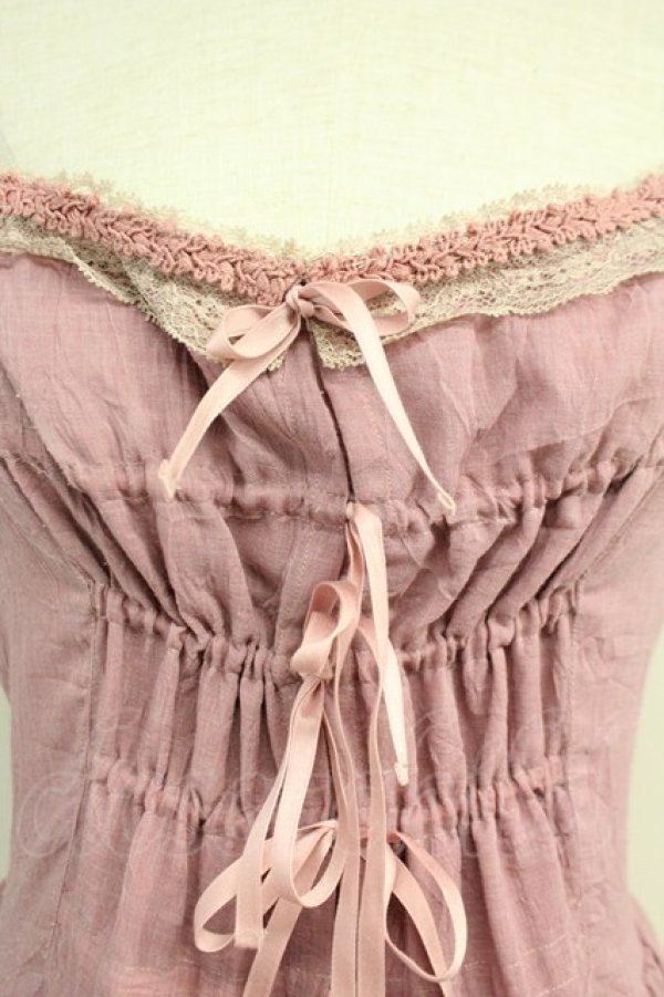 画像4: EXCENTRIQUE / '10A バレリーナ・ワンピース  ピンク T-25-06-09-027-EL-OP-SA-ZT139 (4)