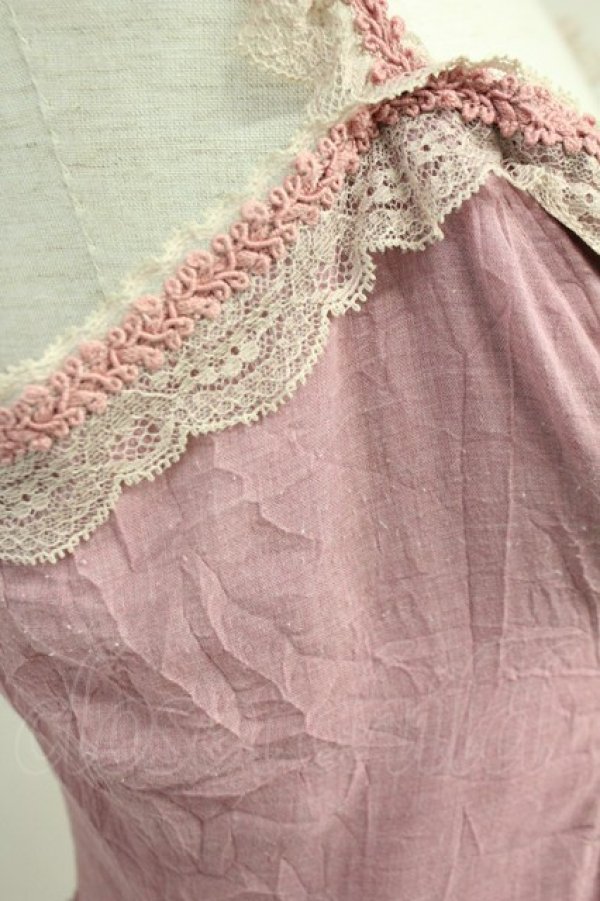 画像6: EXCENTRIQUE / '10A バレリーナ・ワンピース  ピンク T-25-06-09-027-EL-OP-SA-ZT139 (6)