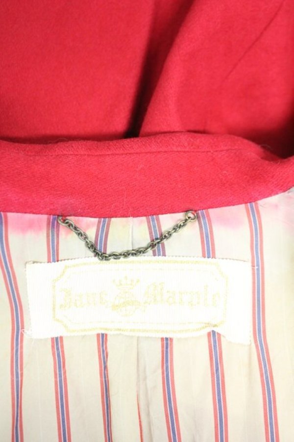 画像11: Jane Marple / フレアコート  赤 T-25-06-09-002-JM-CO-SA-ZT-C003 (11)