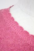 画像5: Emily Temple cute / トルソー刺繍ラメニットカーディガン  濃ピンク T-25-06-09-004-ET-TO-SA-ZT018 (5)