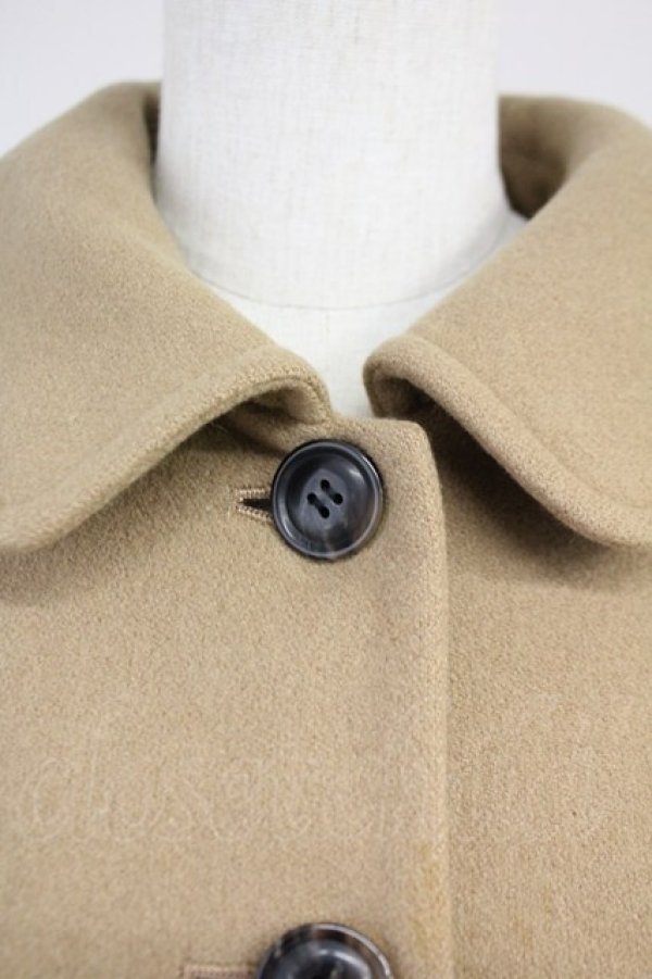 画像4: Jane Marple / 裾フレアーコート  ベージュ T-25-06-09-001-JM-CO-SA-ZT-C003 (4)